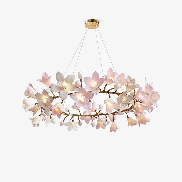 Cirkulär Blomsterkrona
