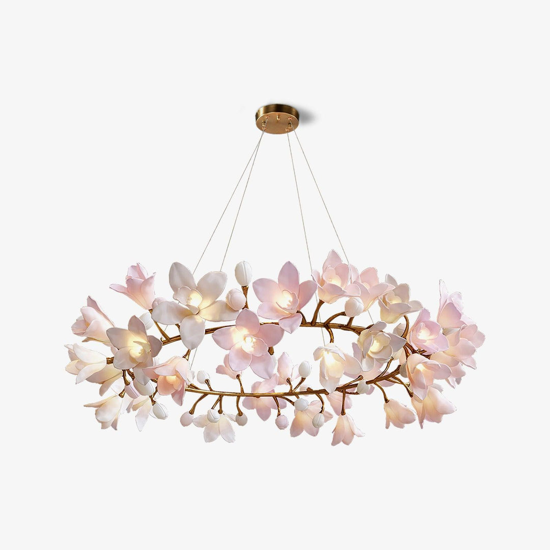 Cirkulär Blomsterkrona