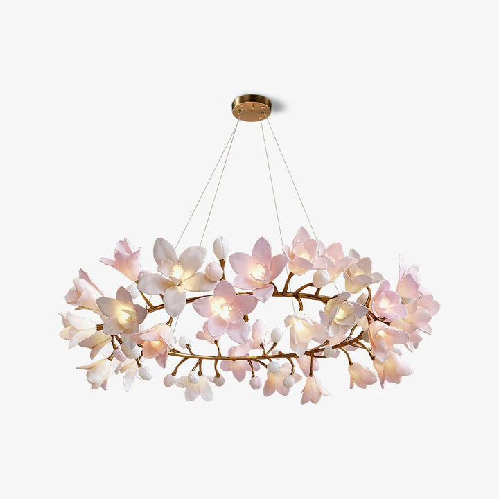 Cirkulär Blomsterkrona