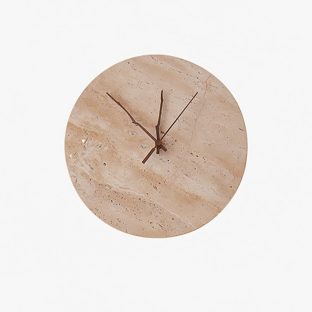 Klocka Travertine Vägglampa