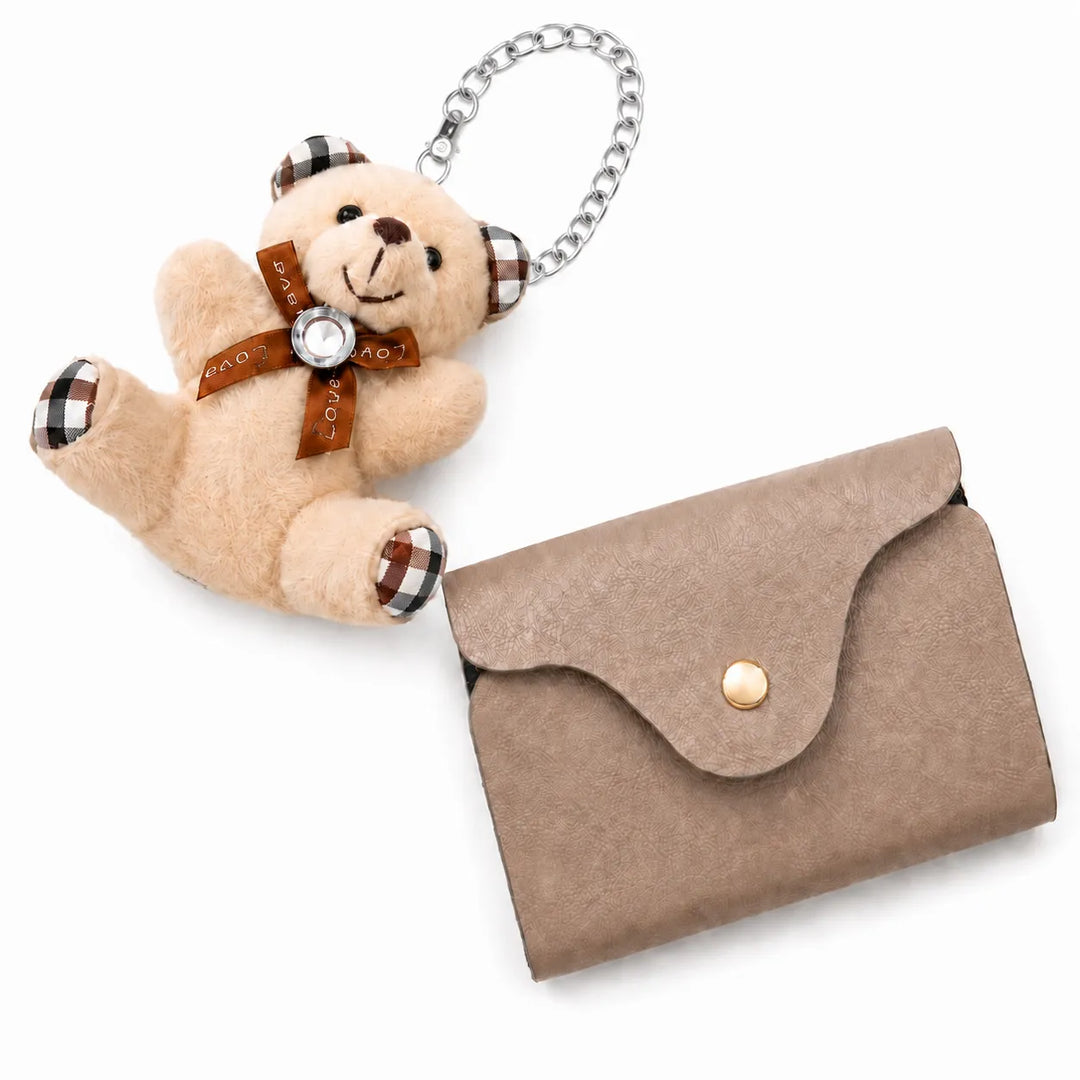 Belluna – Set torebek skórzanych w 4 częściach, väska tote, väska crossbody, saszetka, etui på karty