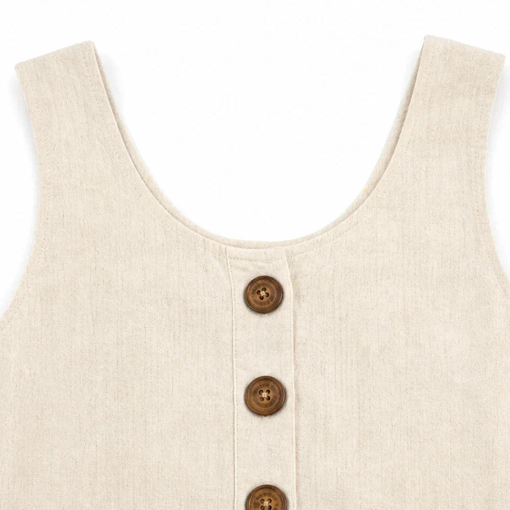 Lunavia – Klänning utan ärmar z kieszeniami