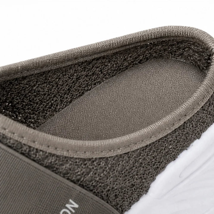 Stride &amp; Soft – Dam skor slip-on på plattform z siateczki, andningsbara, antypoślizgowe