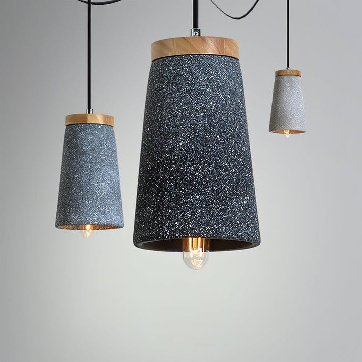 Coburg Trä Cement Pendellampa