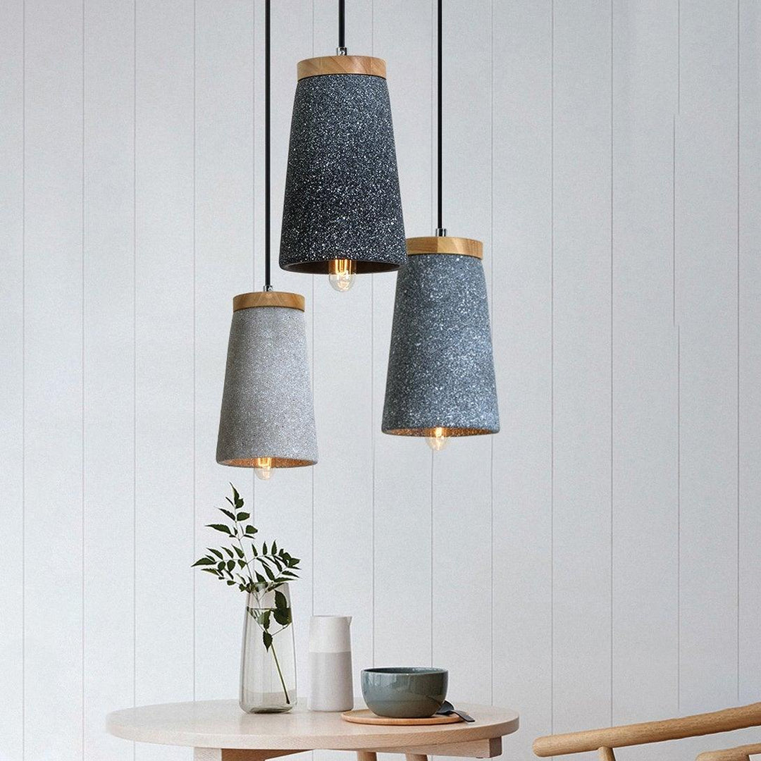Coburg Trä Cement Pendellampa