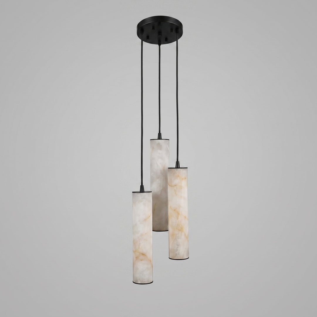 Säule Alabaster Trappkrona