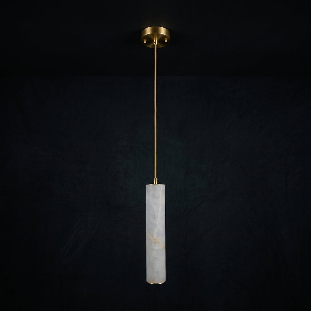 Säule Alabaster Trappkrona