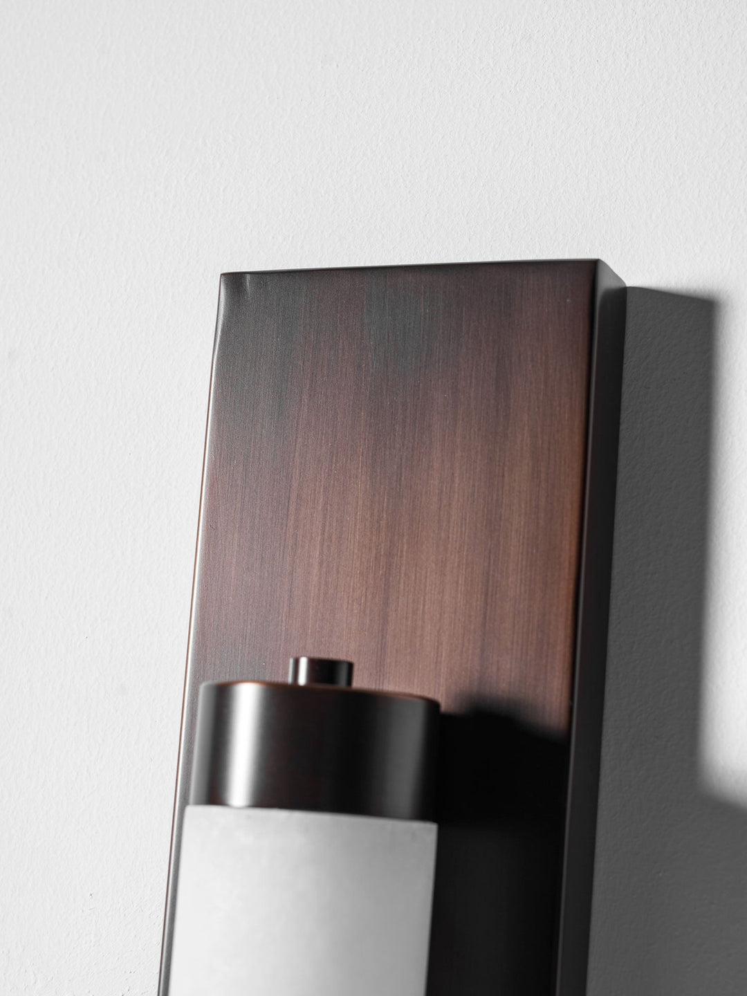 Kolumnär Alabaster Vägglampa