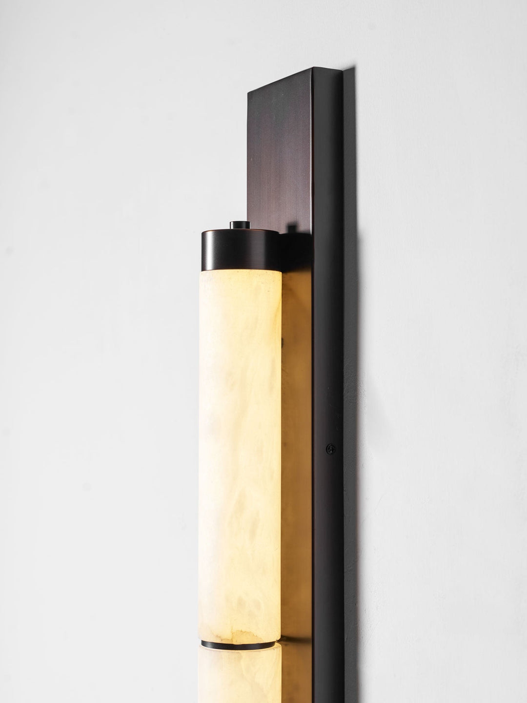 Kolumnär Alabaster Vägglampa