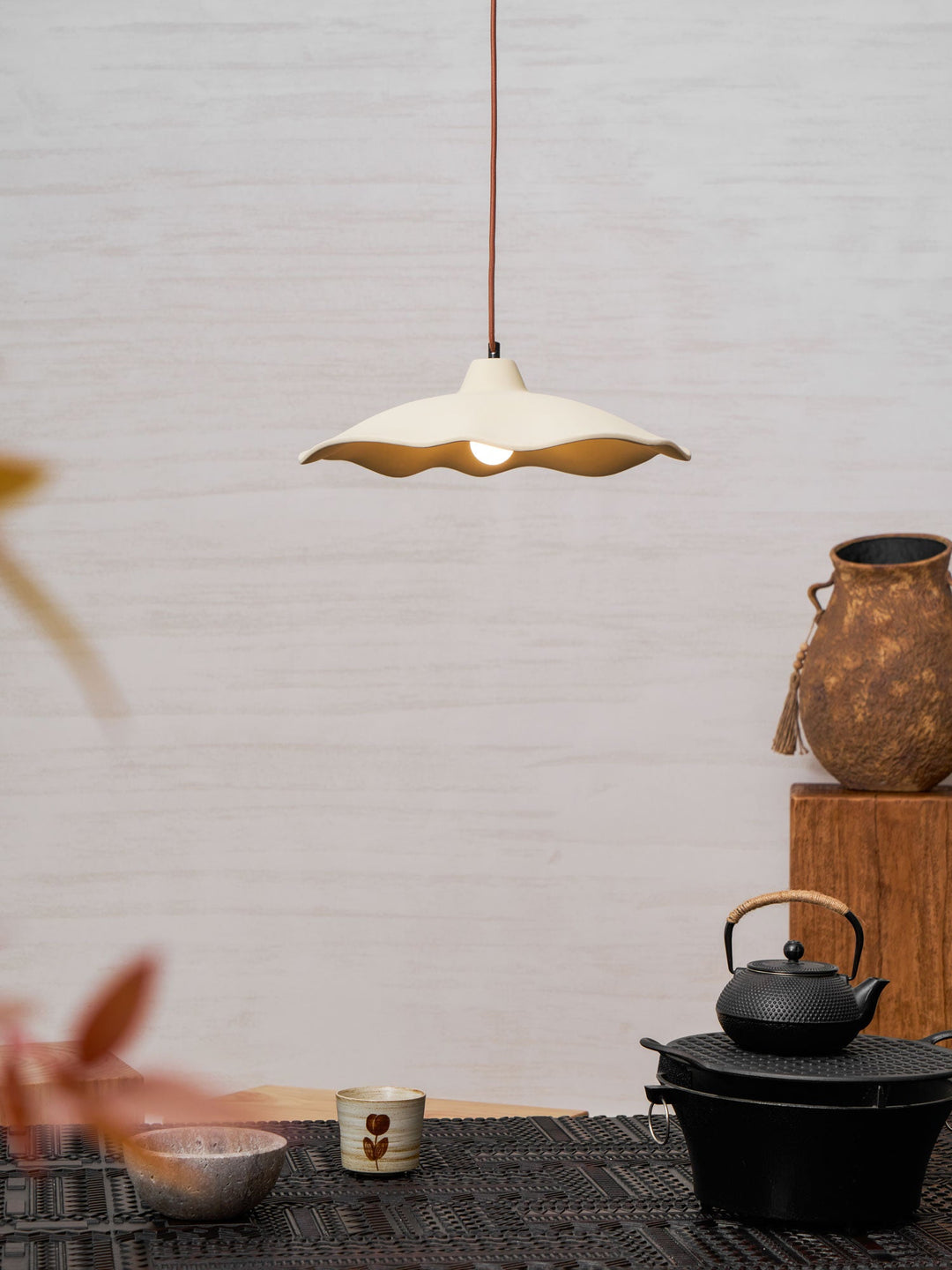 Betongblad Pendantlampa