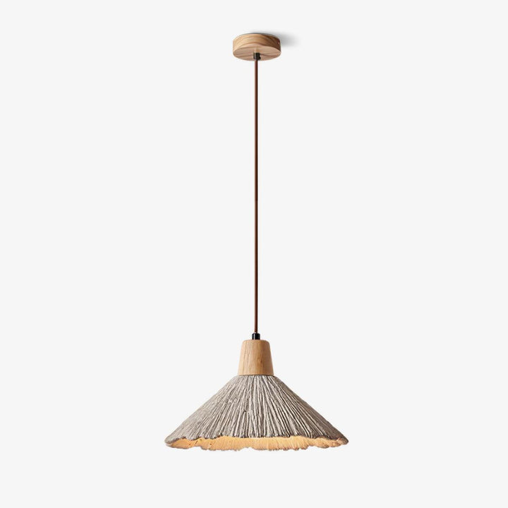 Betong Plisserad Pendellampa