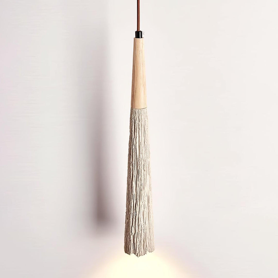 Betong Plisserad Pendellampa