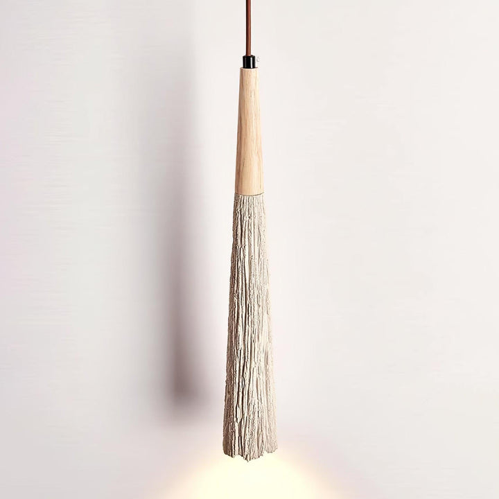Betong Plisserad Pendellampa