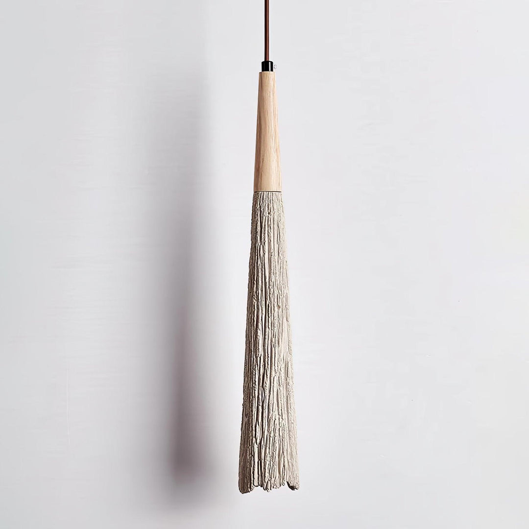 Betong Plisserad Pendellampa