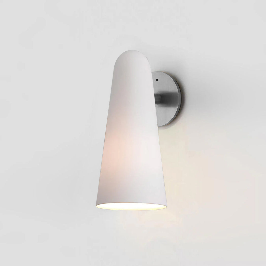 Konisk Glasvägglampa