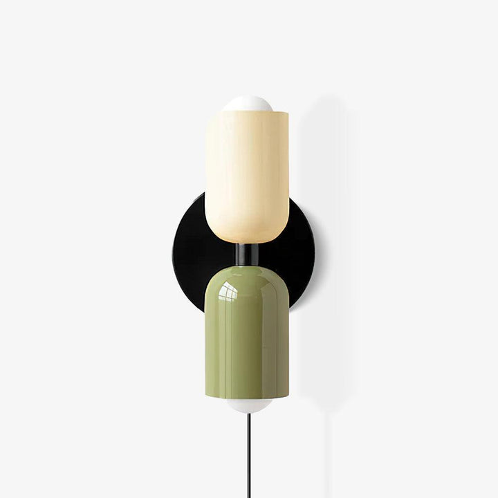 Couleur Dubbel Plug-In Vägglampa