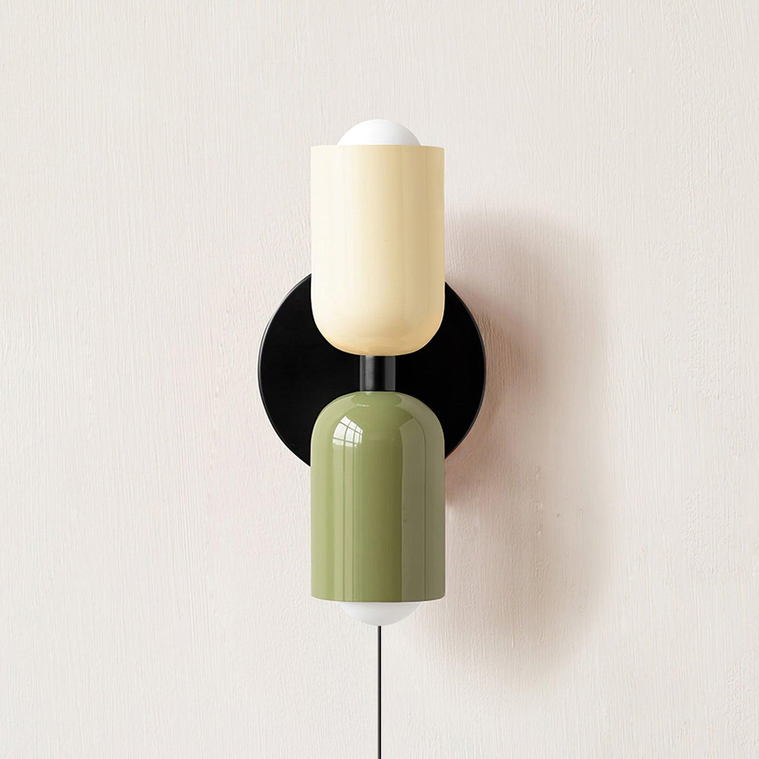 Couleur Dubbel Plug-In Vägglampa