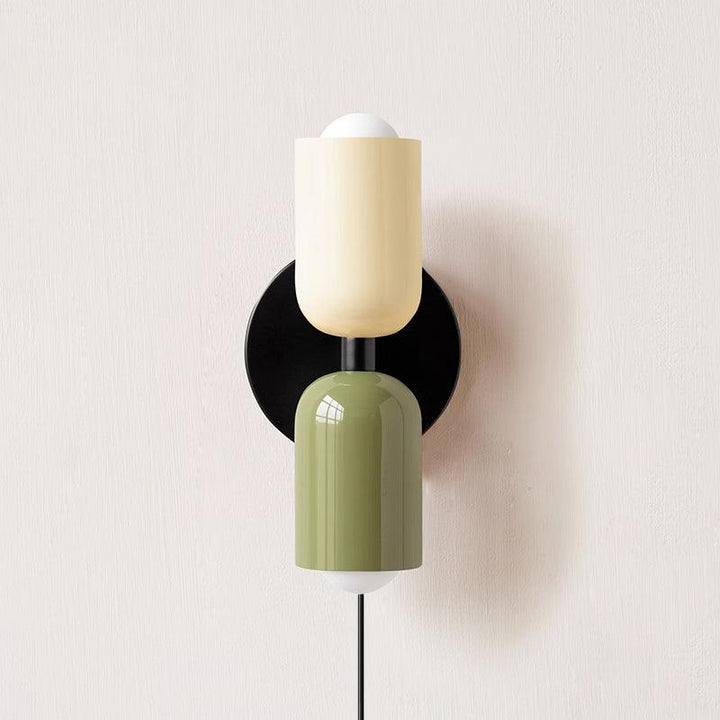 Couleur Dubbel Plug-In Vägglampa