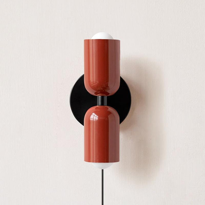 Couleur Dubbel Plug-In Vägglampa