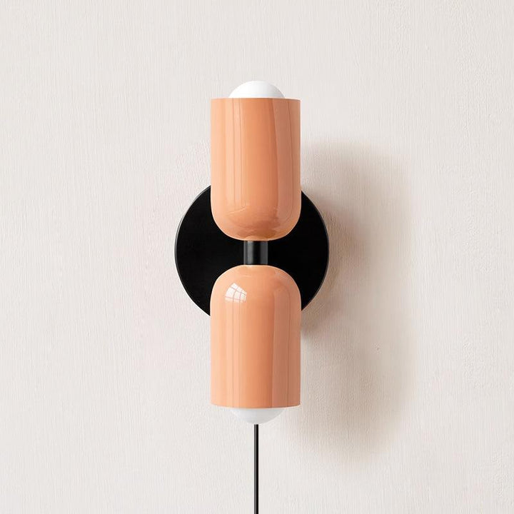 Couleur Dubbel Plug-In Vägglampa