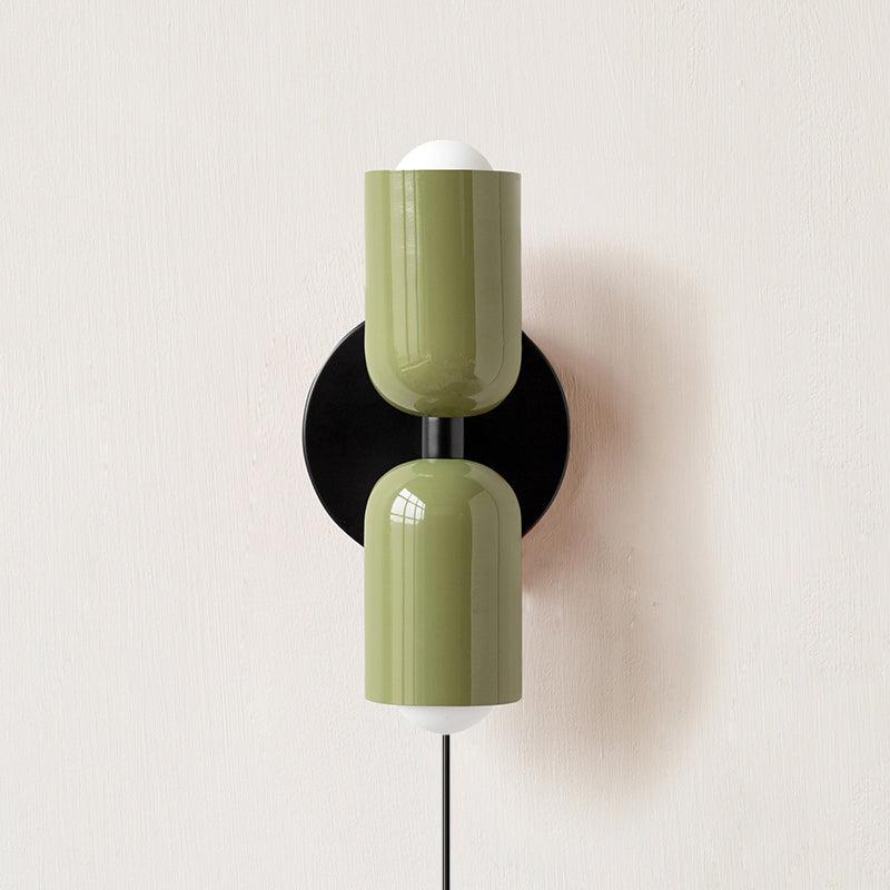 Couleur Dubbel Plug-In Vägglampa