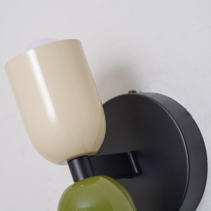 Couleur Dubbel Plug-In Vägglampa