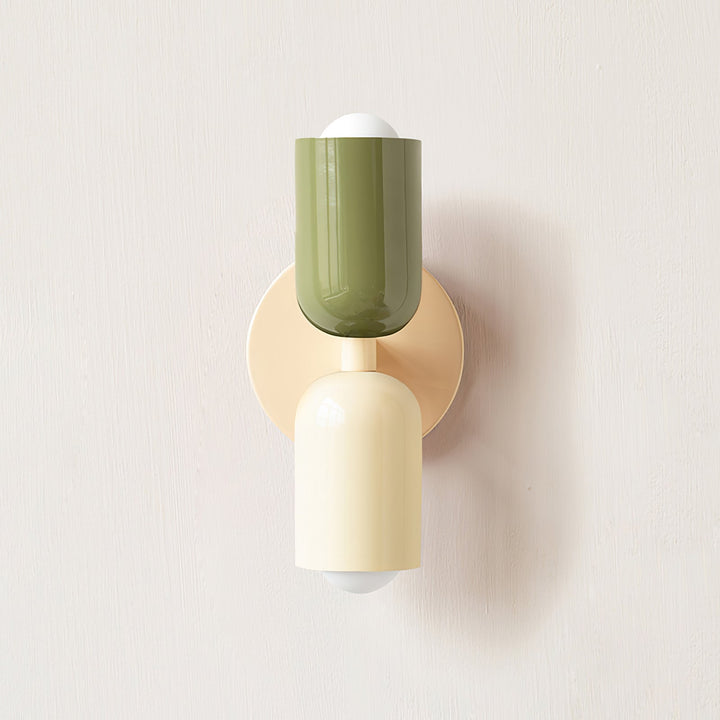 Couleur Dubbel Plug-In Vägglampa