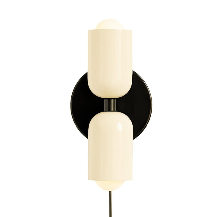 Couleur Dubbel Plug-In Vägglampa