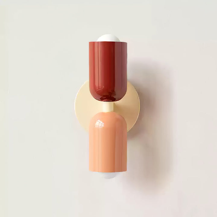 Couleur Dubbel Plug-In Vägglampa