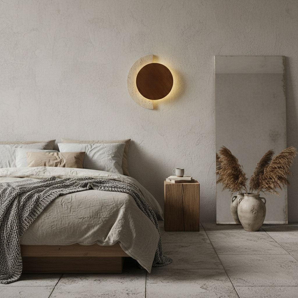 Crescent Halo Vägglampa