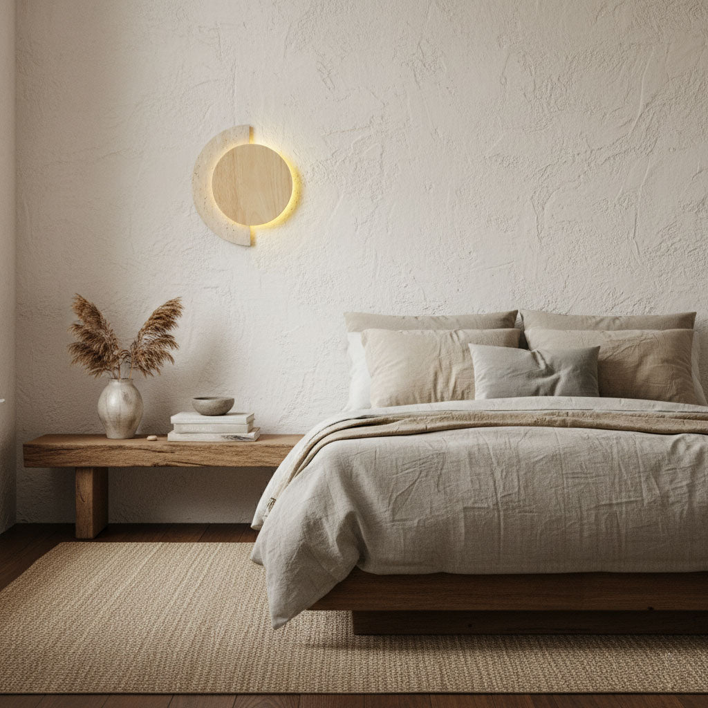 Crescent Halo Vägglampa