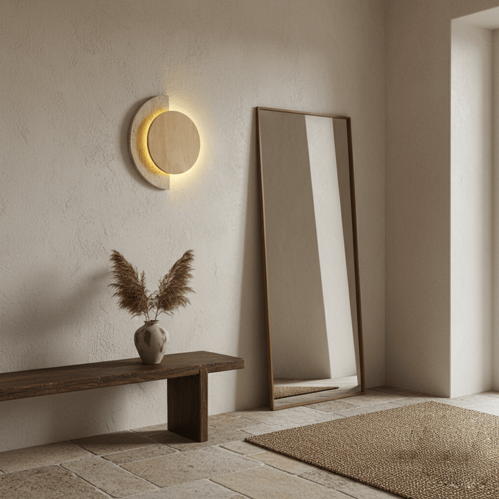 Crescent Halo Vägglampa