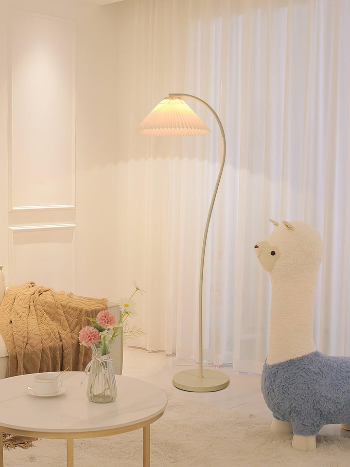 Crescini Plisserad Golvlampa