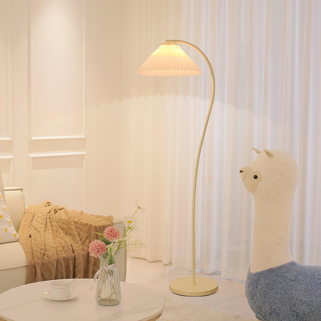 Crescini Plisserad Golvlampa