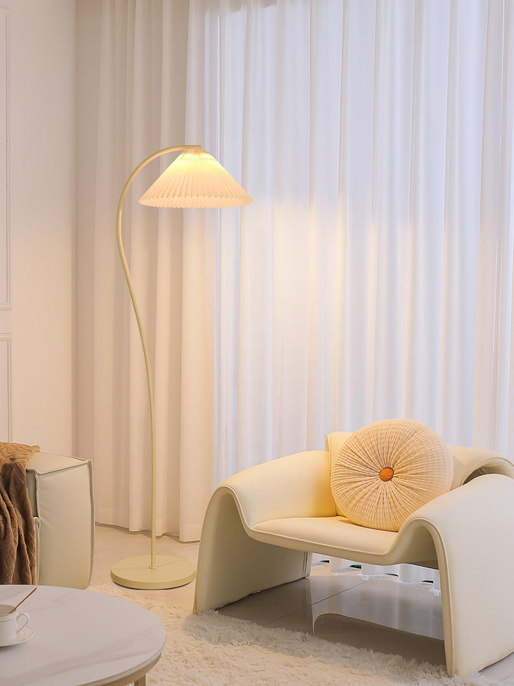 Crescini Plisserad Golvlampa