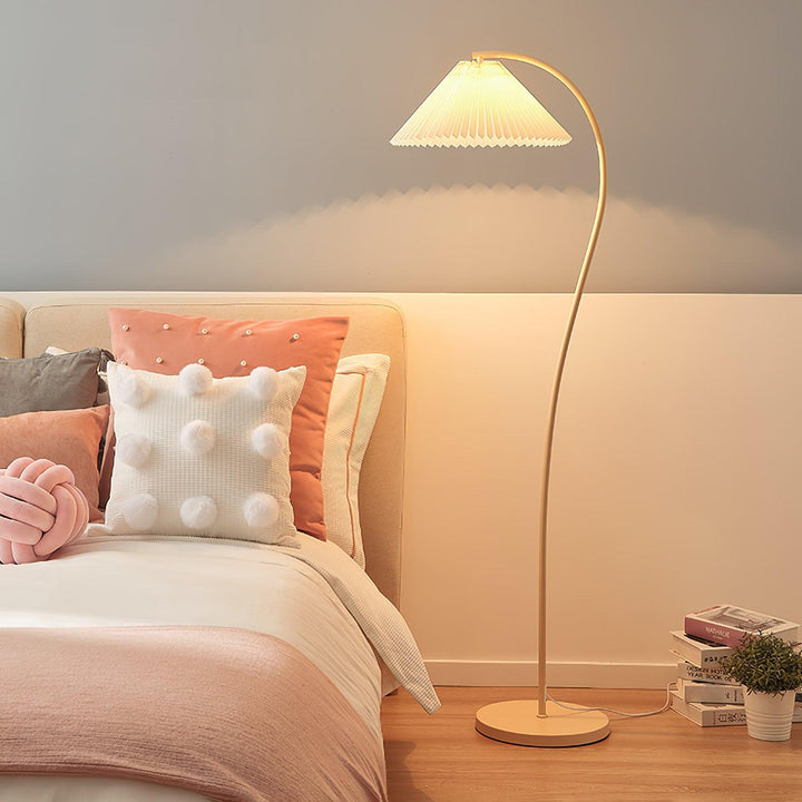 Crescini Plisserad Golvlampa