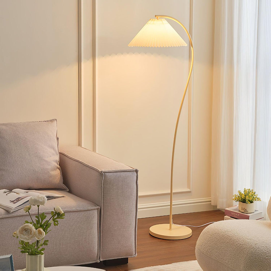Crescini Plisserad Golvlampa
