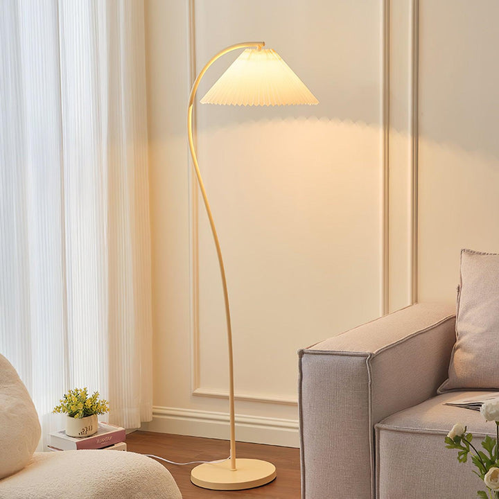 Crescini Plisserad Golvlampa