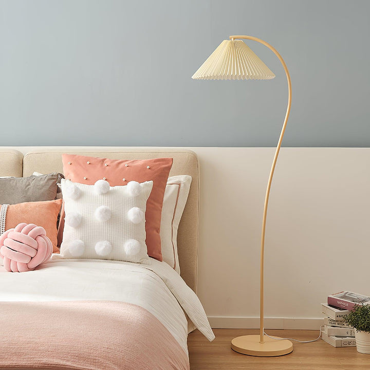 Crescini Plisserad Golvlampa