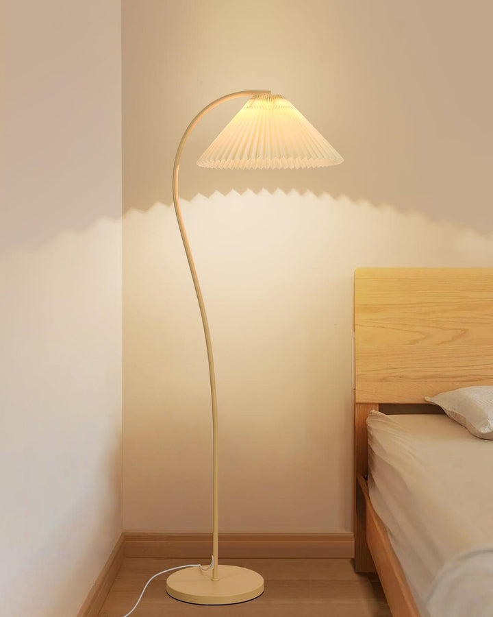 Crescini Plisserad Golvlampa