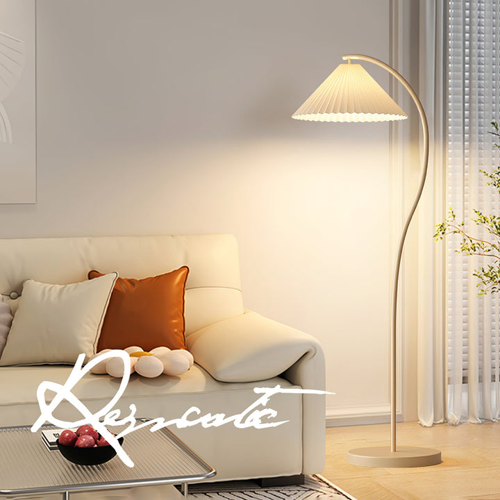 Crescini Plisserad Golvlampa