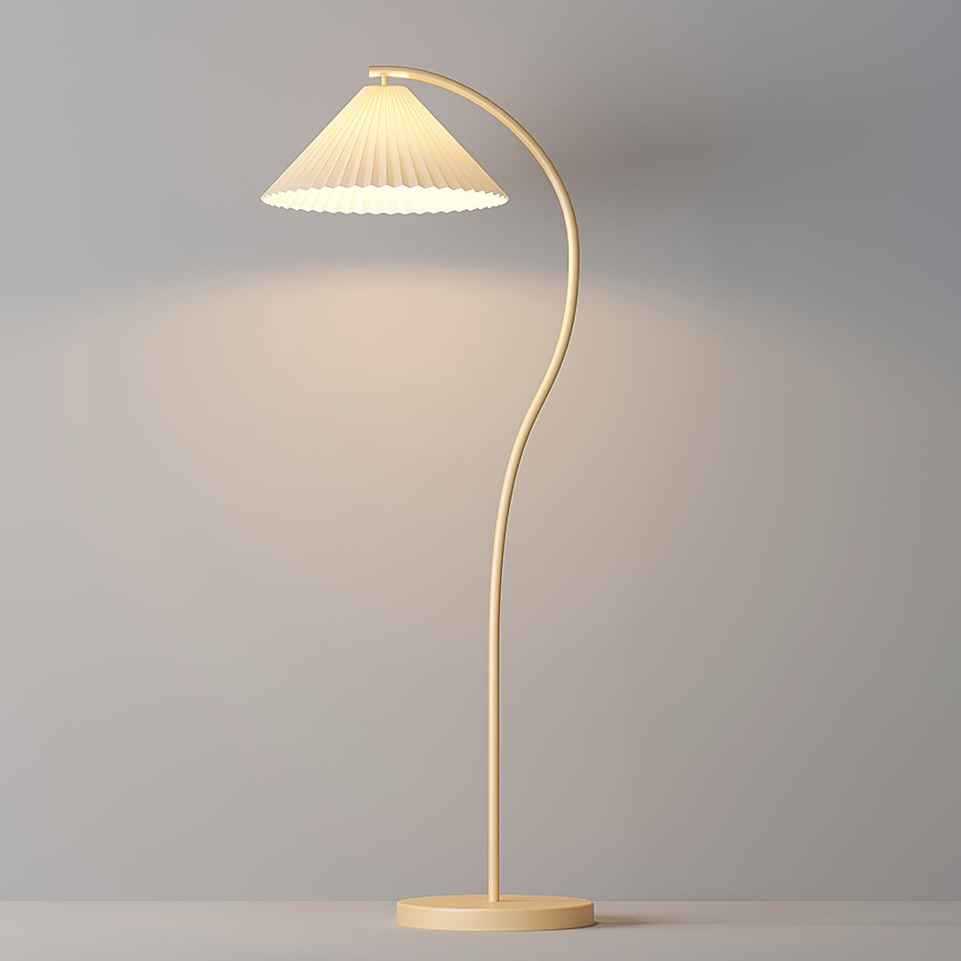 Crescini Plisserad Golvlampa