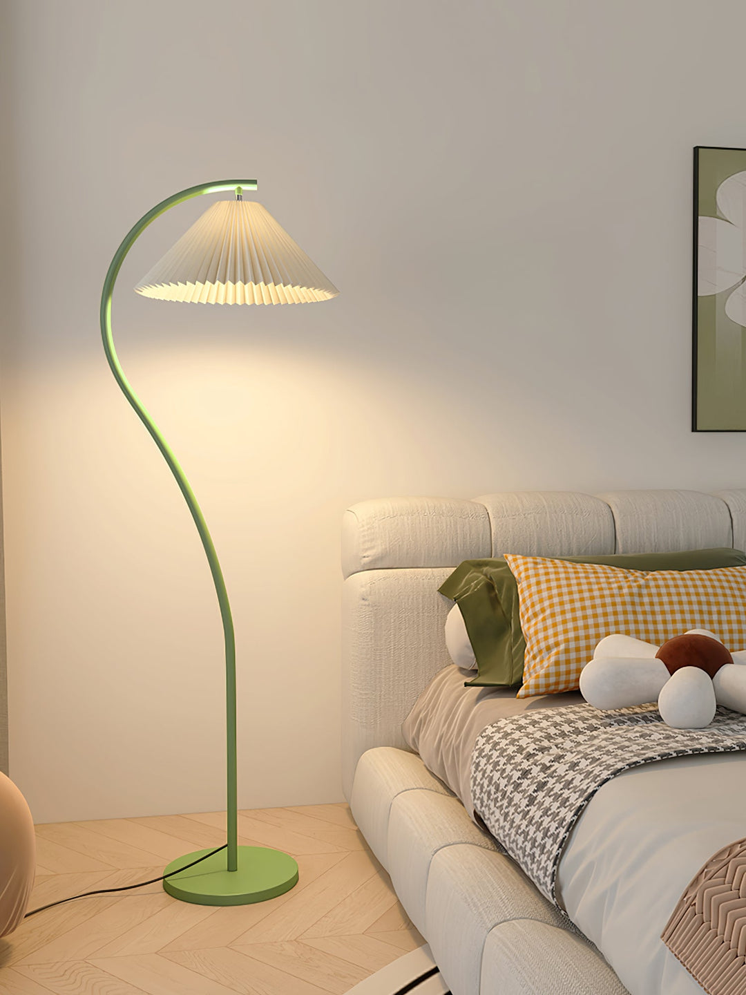 Crescini Plisserad Golvlampa