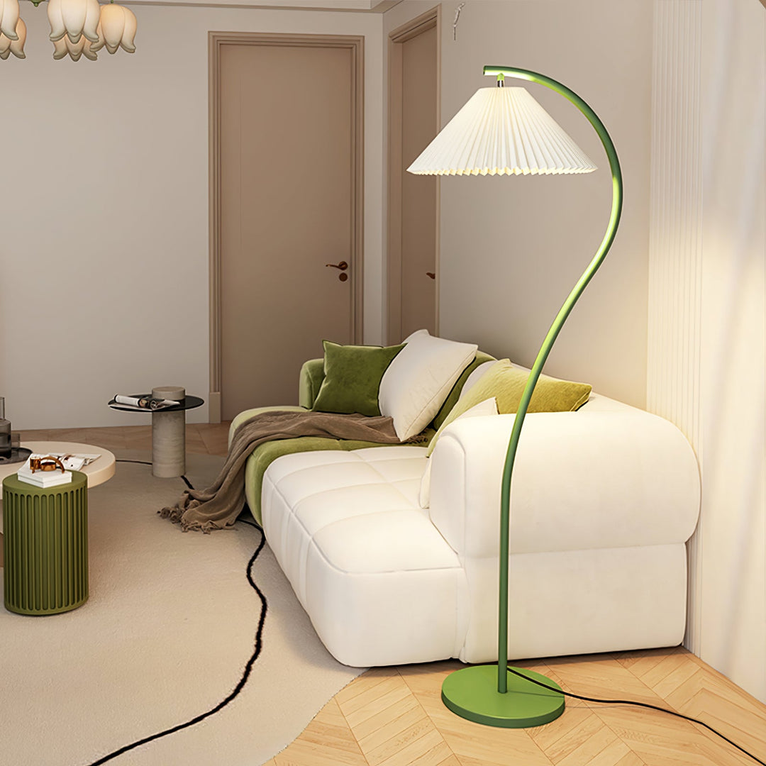 Crescini Plisserad Golvlampa