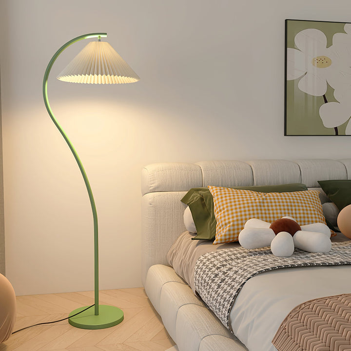 Crescini Plisserad Golvlampa