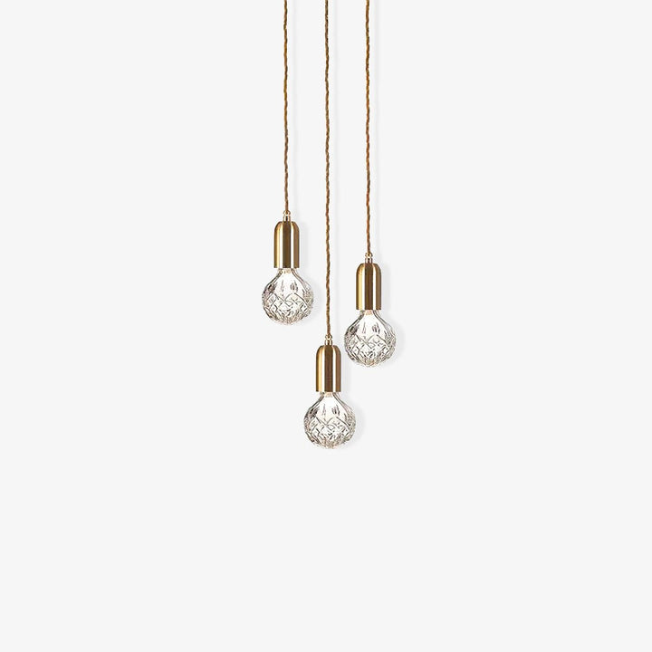 Kristallampa LED Hängande Lampa