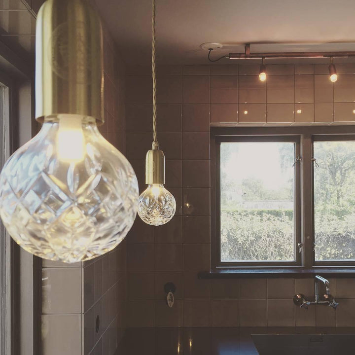 Kristallampa LED Hängande Lampa