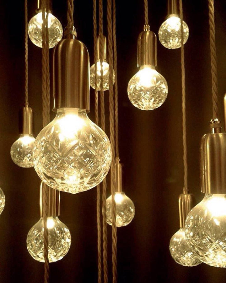 Kristallampa LED Hängande Lampa