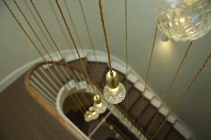 Kristallampa LED Hängande Lampa