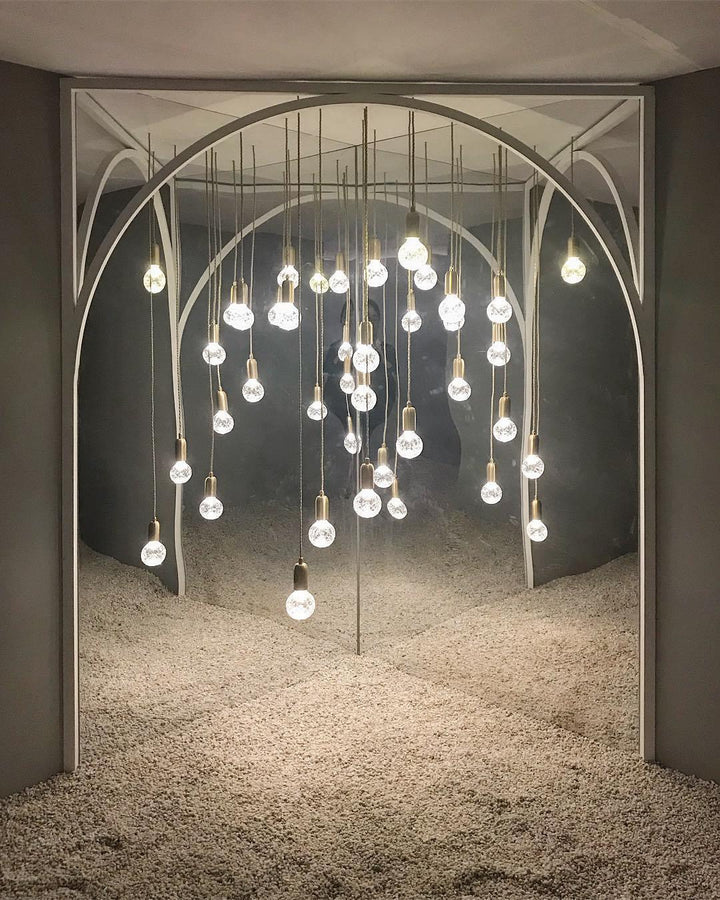 Kristallampa LED Hängande Lampa